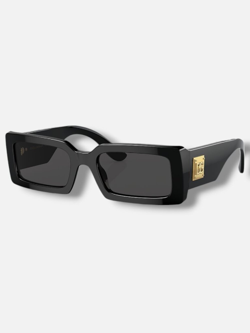 Dolce & Gabbana DG4416 Women's Black Rectangular Sunglasses 53-20-140
